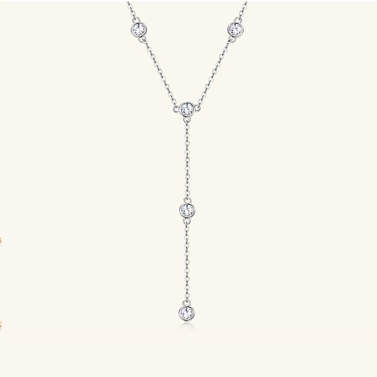 1.1 Carat Moissanite 925 Sterling Silver Necklace - Admiresty