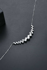 1.64 Carat Moissanite 925 Sterling Silver Necklace - Admiresty