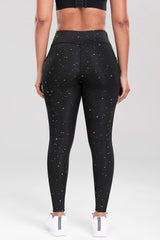 Printed High Waist Active Pants