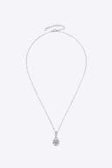 2 Carat Moissanite 925 Sterling Silver Necklace - Admiresty