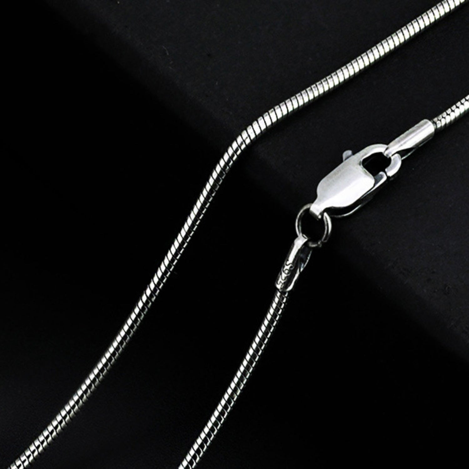 21.7" Snake Chain 925 Sterling Silver Necklace - Admiresty