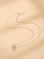 Zircon 925 Sterling Silver Necklace