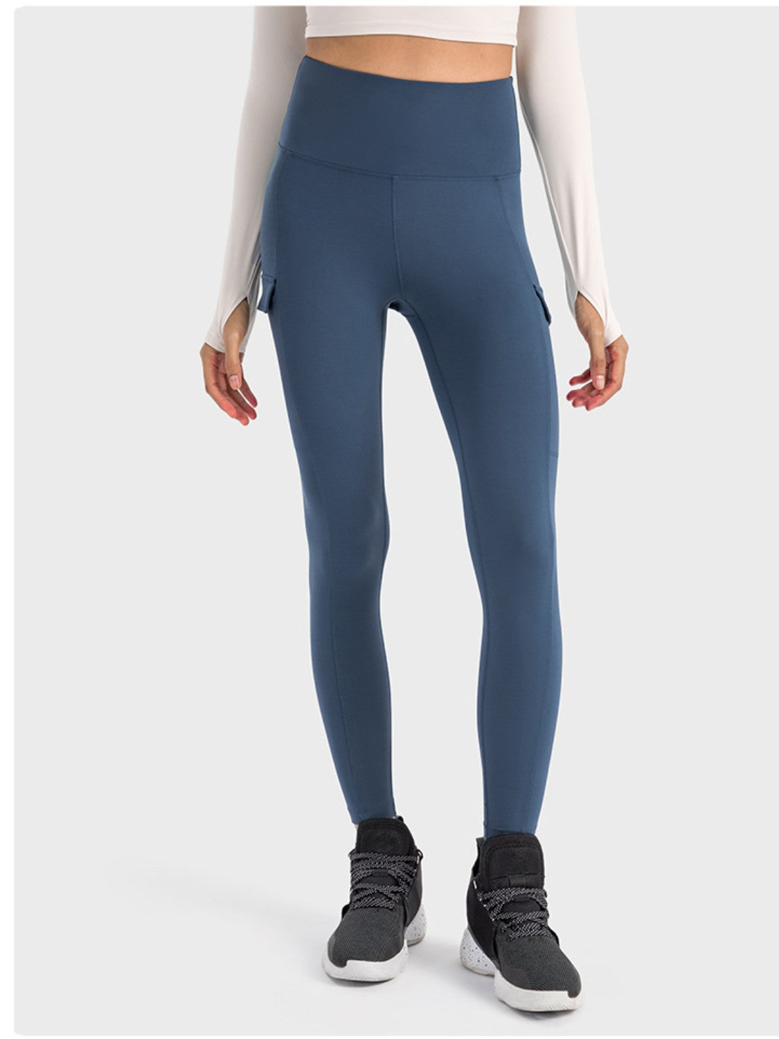 Wide Waistband Sports Leggings