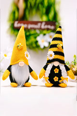 Bee and Flower Decor Faceless Gnome