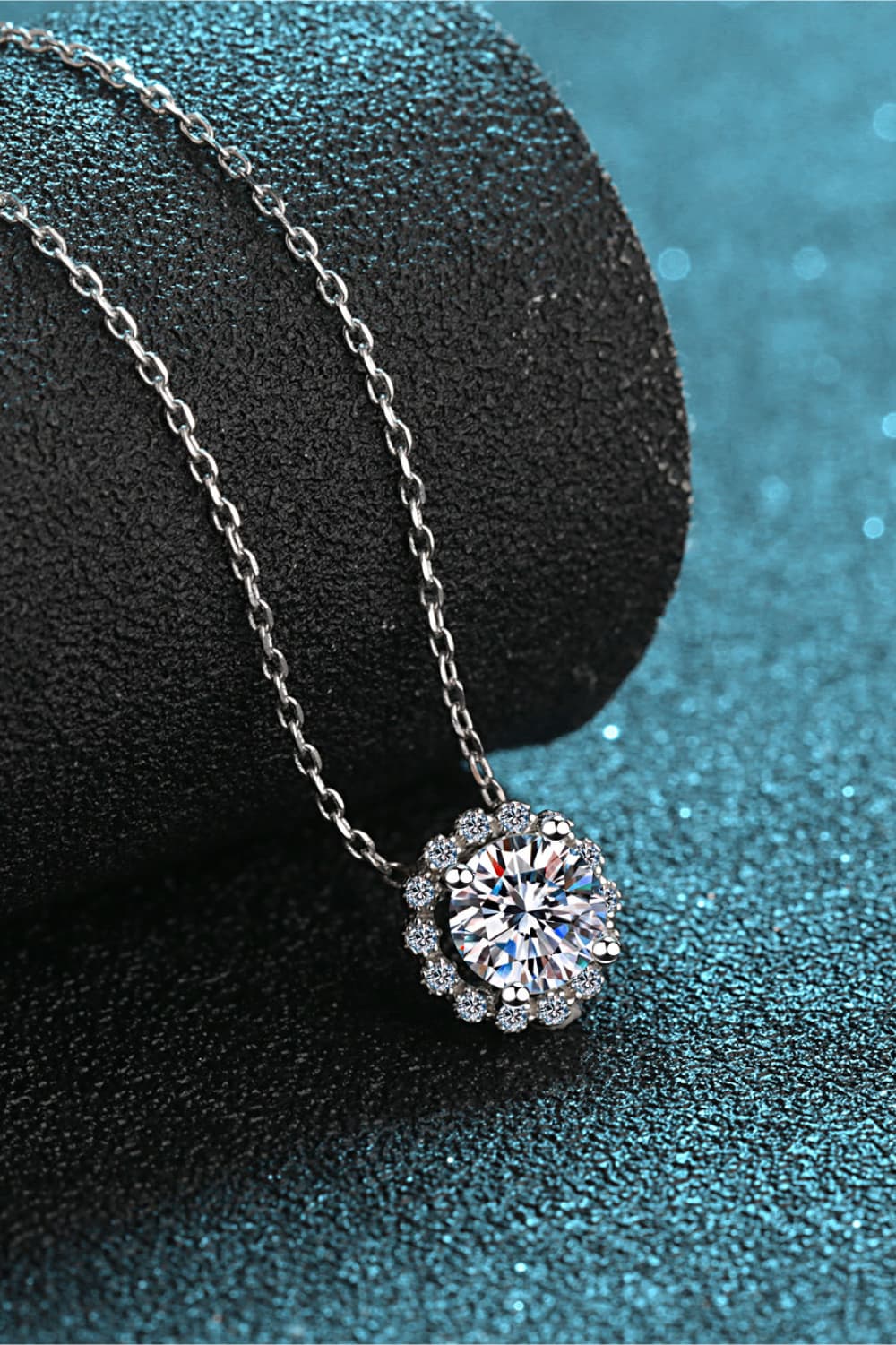 3 Carat Moissanite 925 Sterling Silver Necklace - Admiresty