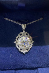 5 Carat Moissanite 925 Sterling Silver Necklace - Admiresty