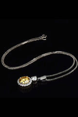 6 Carat Moissanite Pendant Necklace - Admiresty