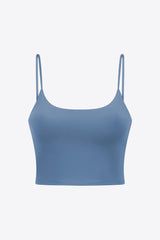 Feel Like Skin Scoop Neck Sports Cami