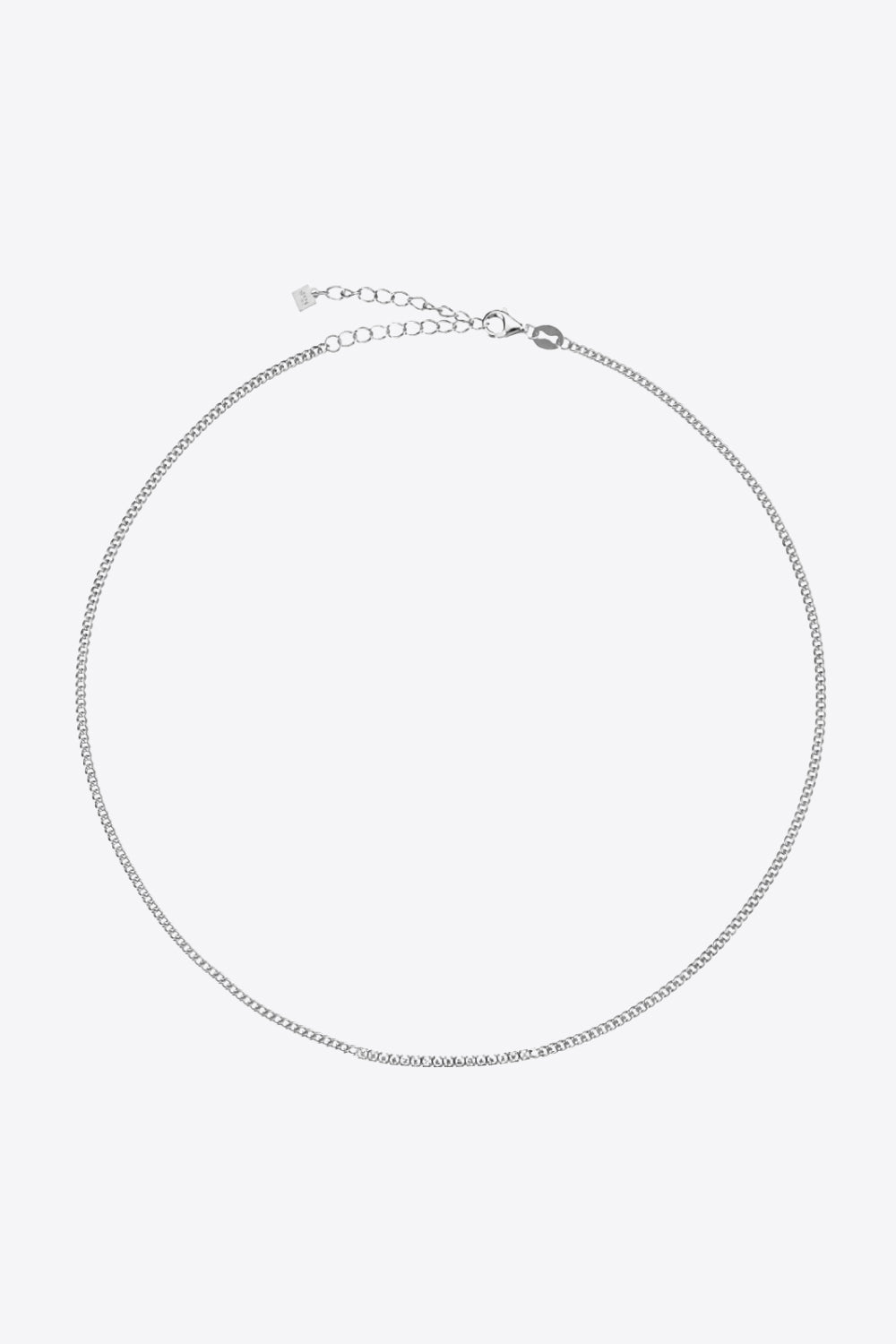 925 Sterling Silver Choker Necklace - Admiresty