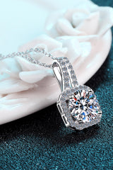 Adored 1 Carat Moissanite Necklace - Admiresty