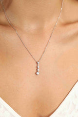 Adored Keep You There Multi - Moissanite Pendant Necklace - Admiresty