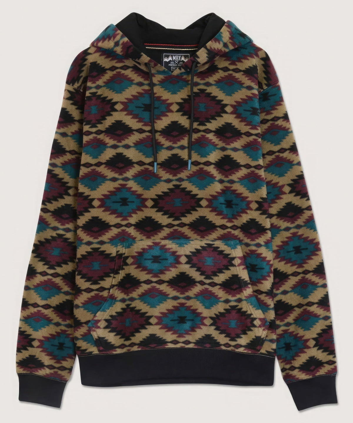 Aztec Diamond Print Hoodie - Admiresty