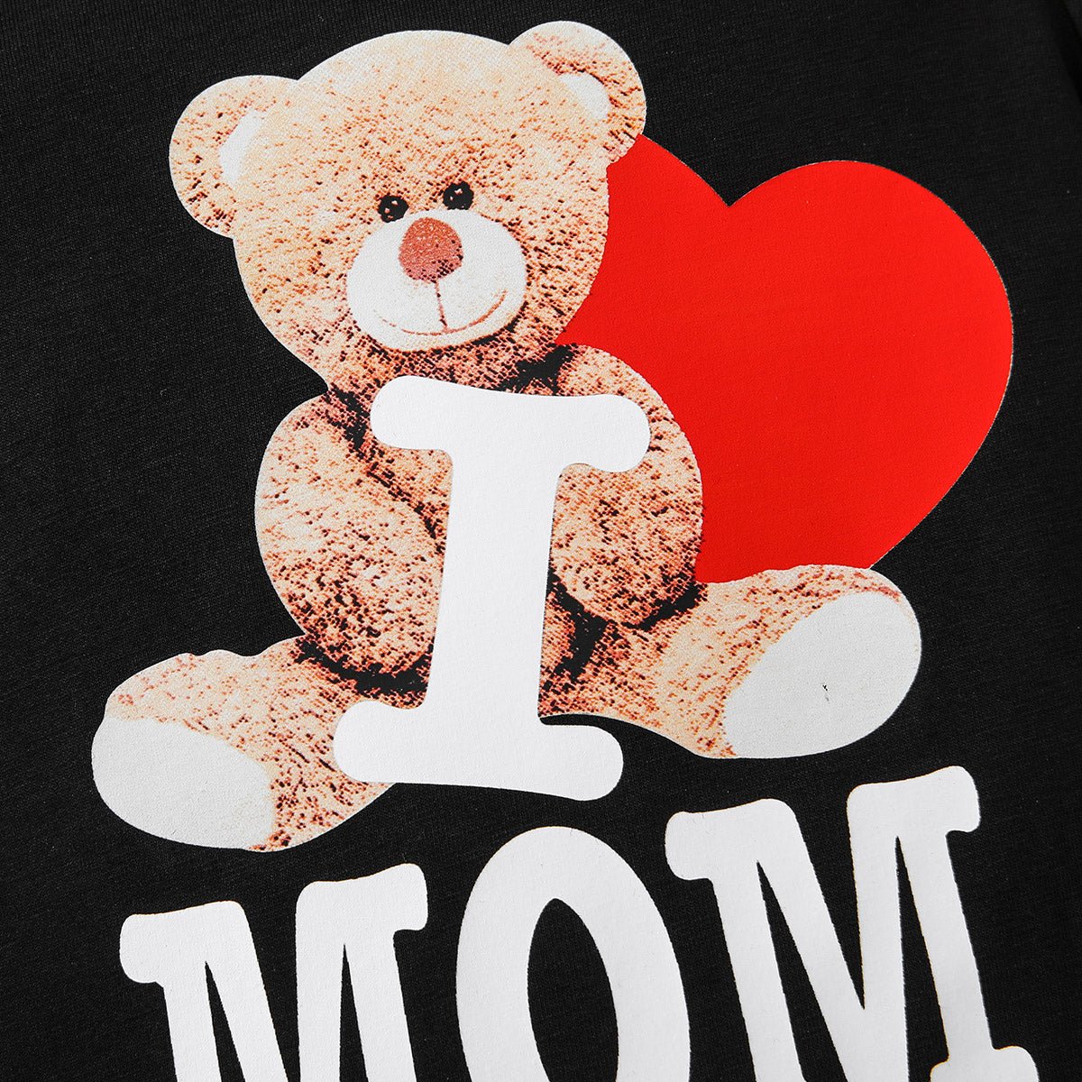 Baby Bear Graphic Short Sleeve Bodysuit - Admiresty