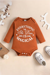 Baby Graphic Long Sleeve Bodysuit - Admiresty