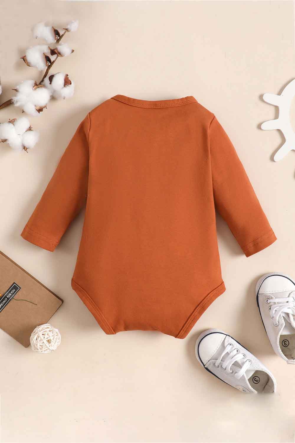 Baby Graphic Long Sleeve Bodysuit - Admiresty