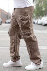 Baggy Fit Cargo Pants - Admiresty