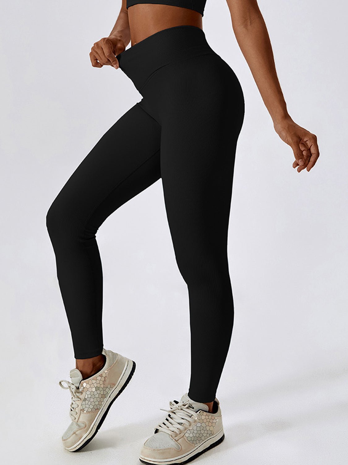 Basic Bae Wide Waistband Active Leggings - Admiresty