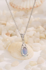 Find Your Center Opal Pendant Necklace