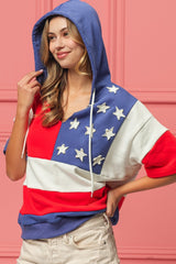 BiBi American Flag Theme Hoodie - Admiresty