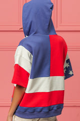 BiBi American Flag Theme Hoodie - Admiresty