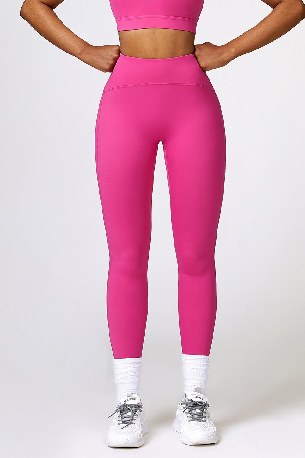 Breathable Wide Waistband Active Leggings - Admiresty