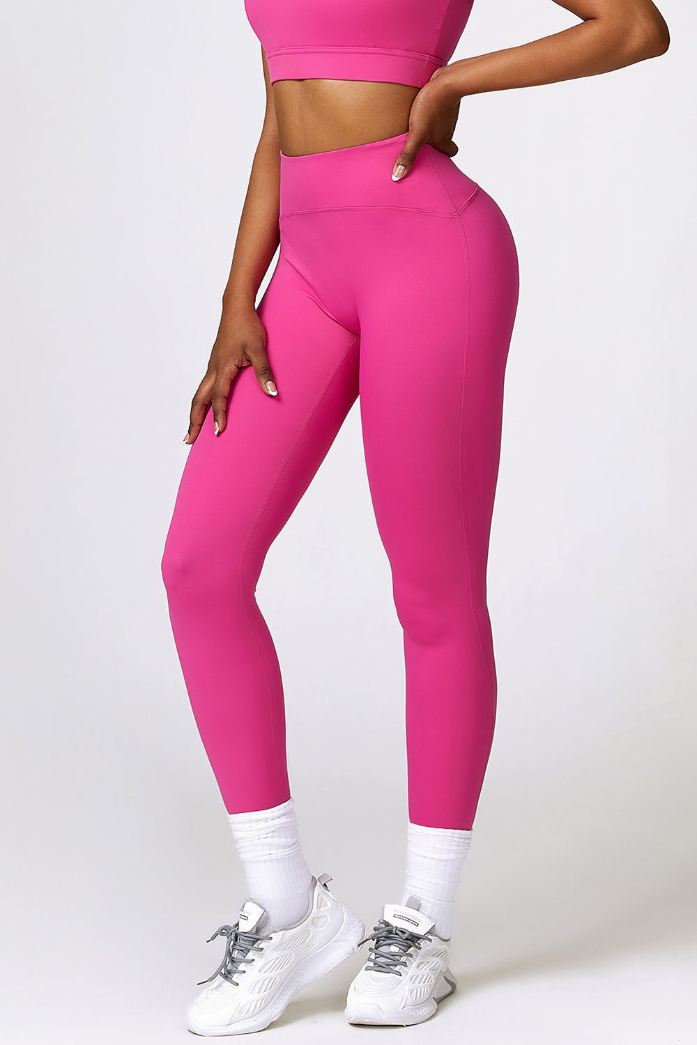 Breathable Wide Waistband Active Leggings - Admiresty