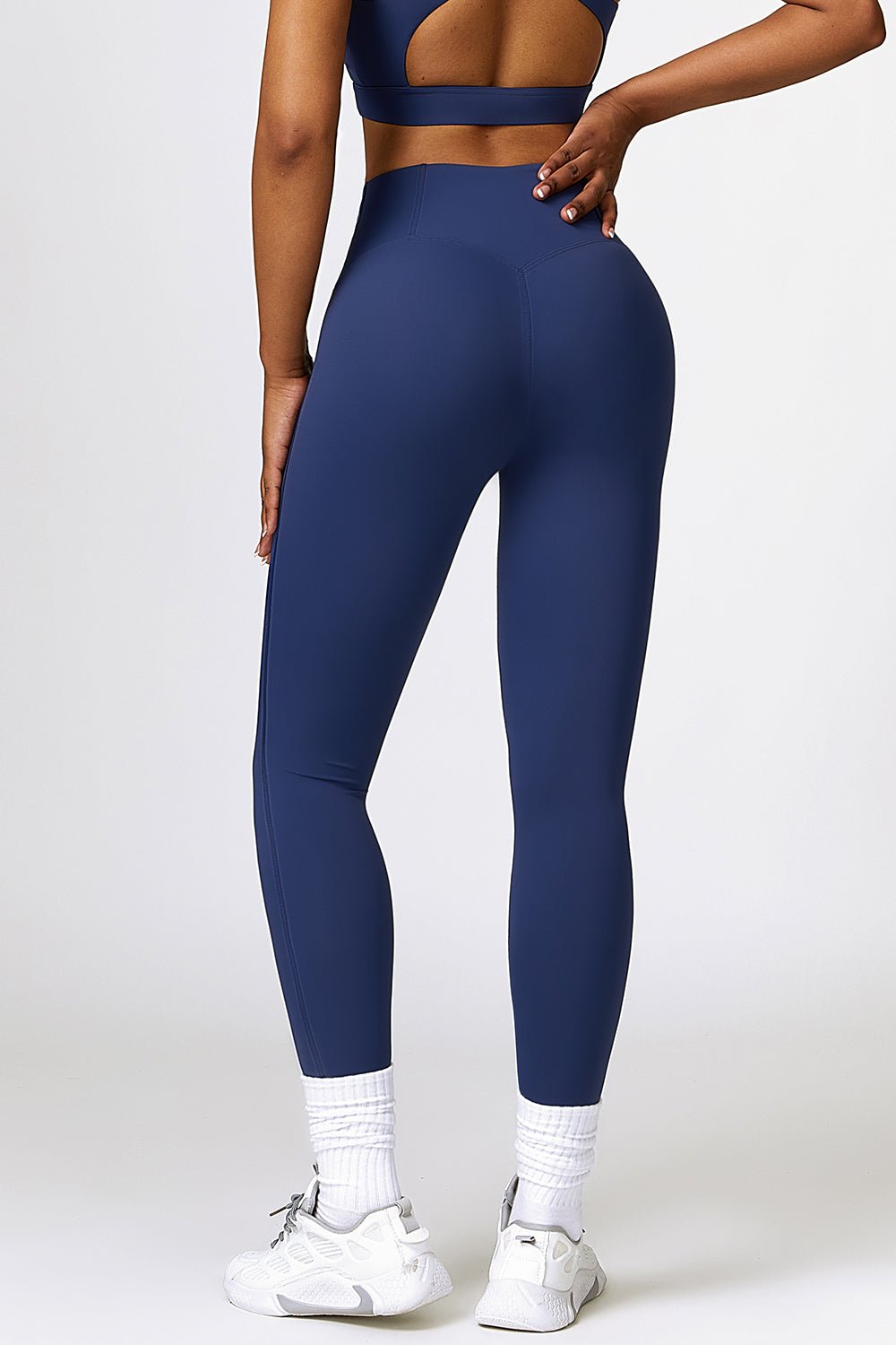 Breathable Wide Waistband Active Leggings - Admiresty