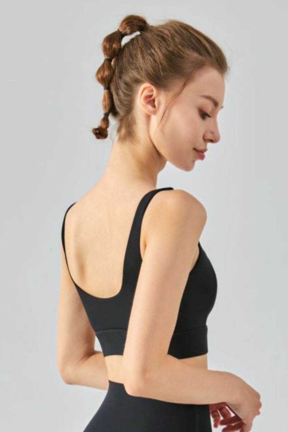 Breathable Zip - Up Sports Bra - Admiresty