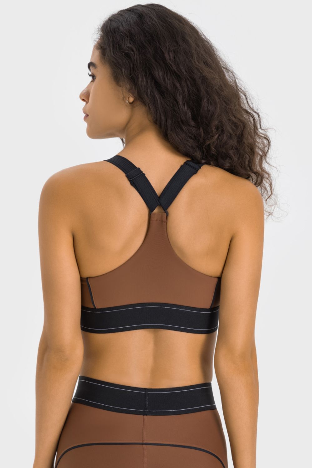 Contrast Sports Bra - Admiresty