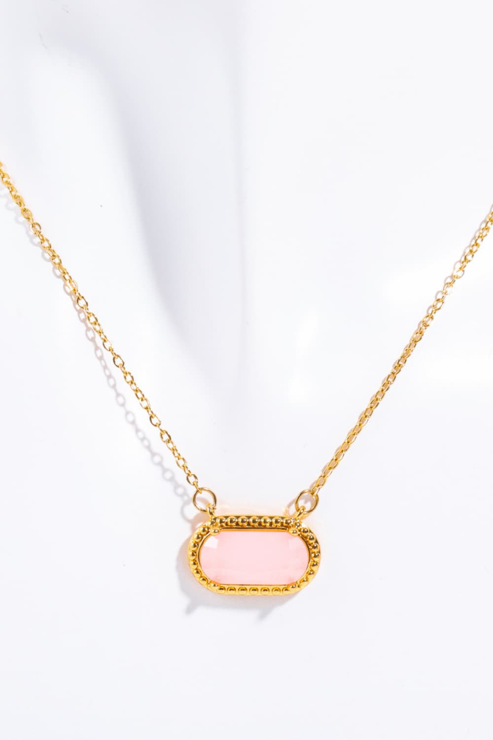 Copper 14K Gold - Plated Pendant Necklace - Admiresty