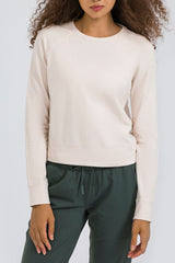 Cozy and Fabulous Raglan Sleeve Sports Top - Admiresty