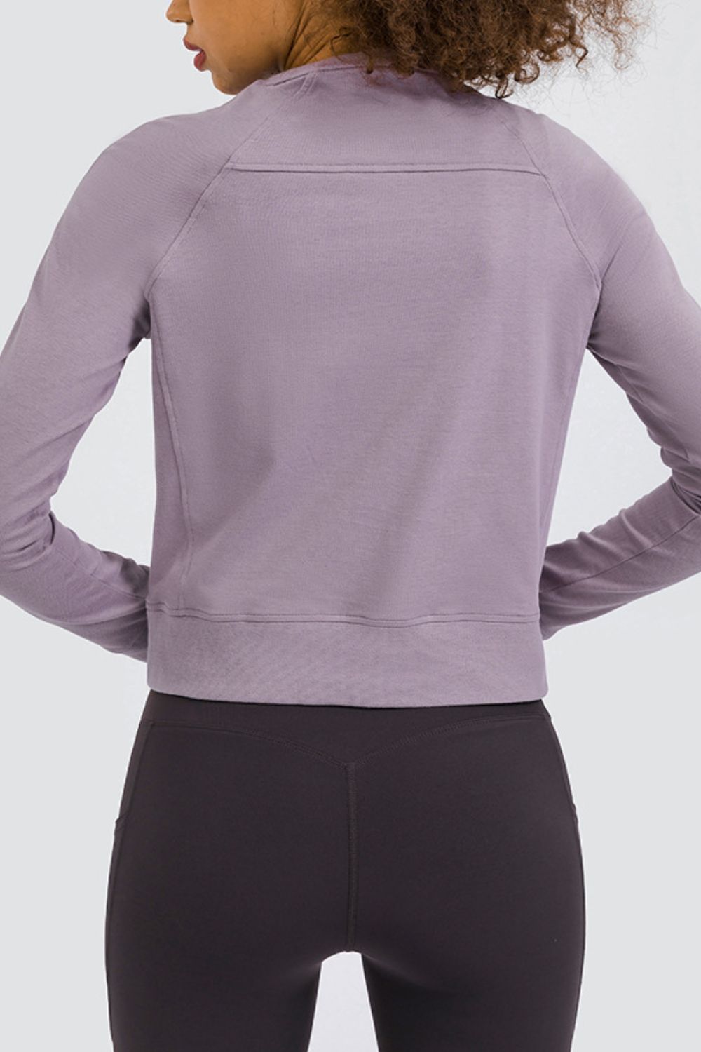 Cozy and Fabulous Raglan Sleeve Sports Top - Admiresty