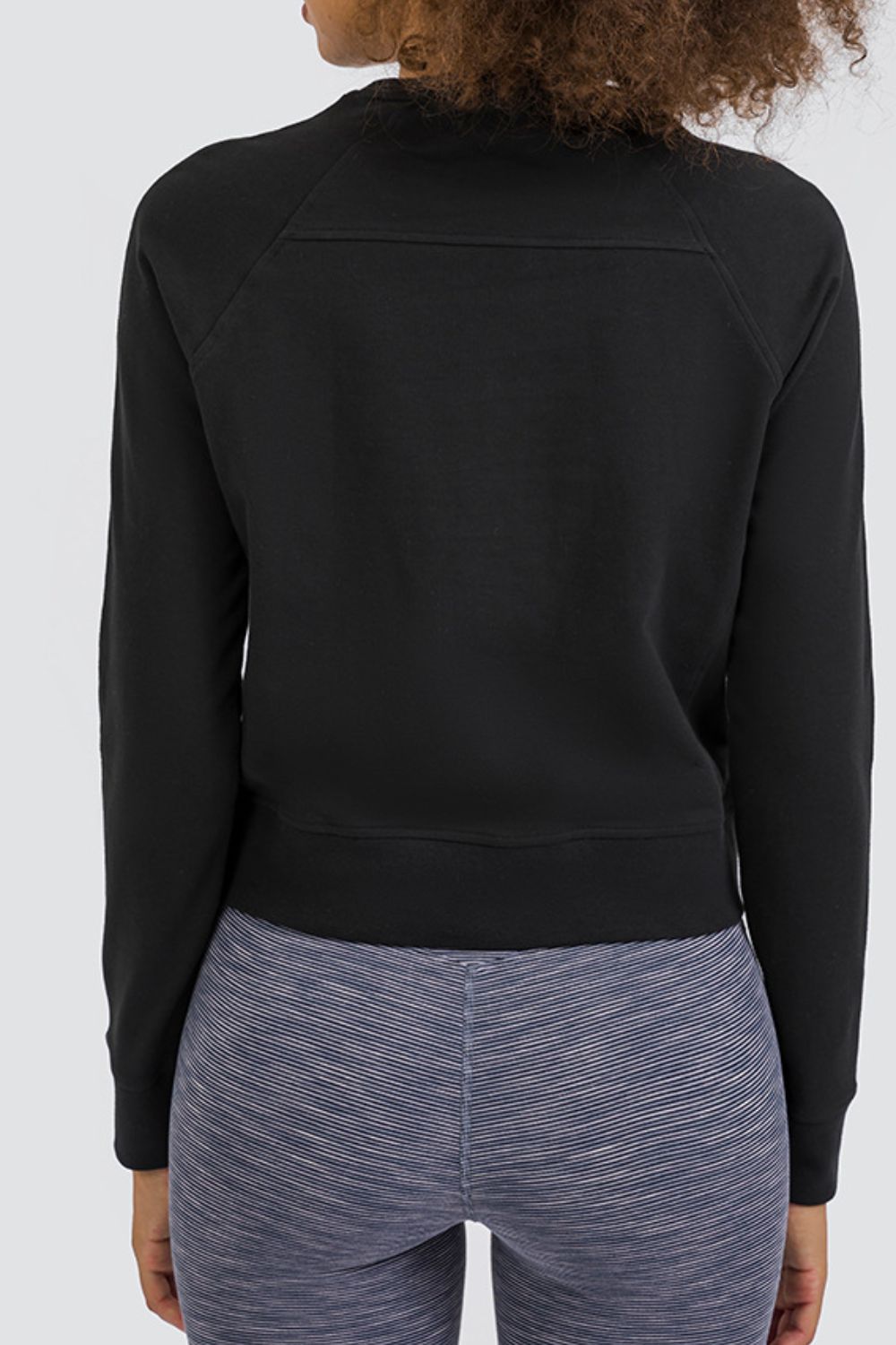 Cozy and Fabulous Raglan Sleeve Sports Top - Admiresty