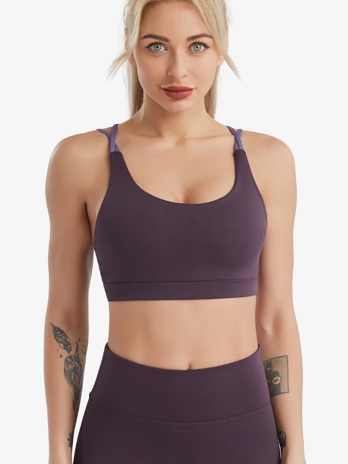 Crisscross Sports Bra - Admiresty