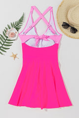 Crisscross V - Neck One - Piece Swimwear - Admiresty