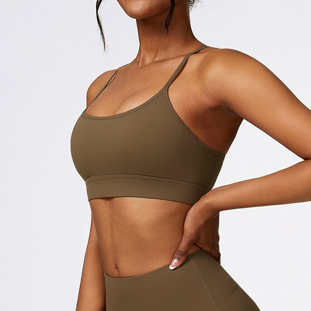 Cropped Sport Cami - Admiresty