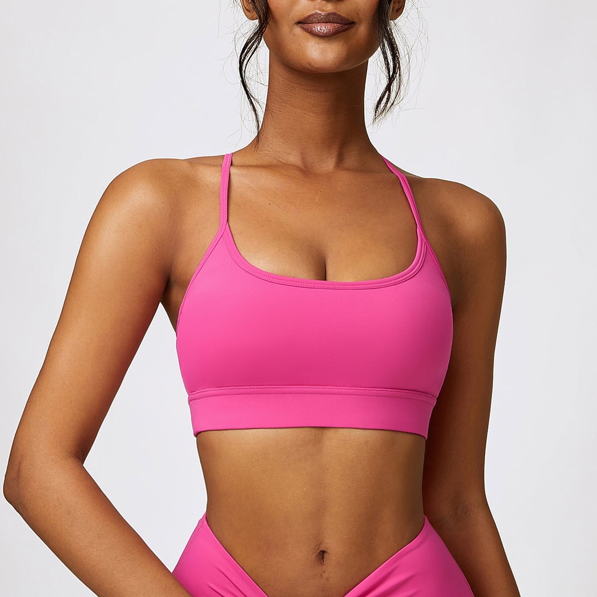 Cropped Sport Cami - Admiresty