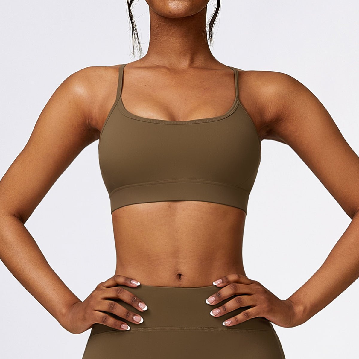 Cropped Sport Cami - Admiresty