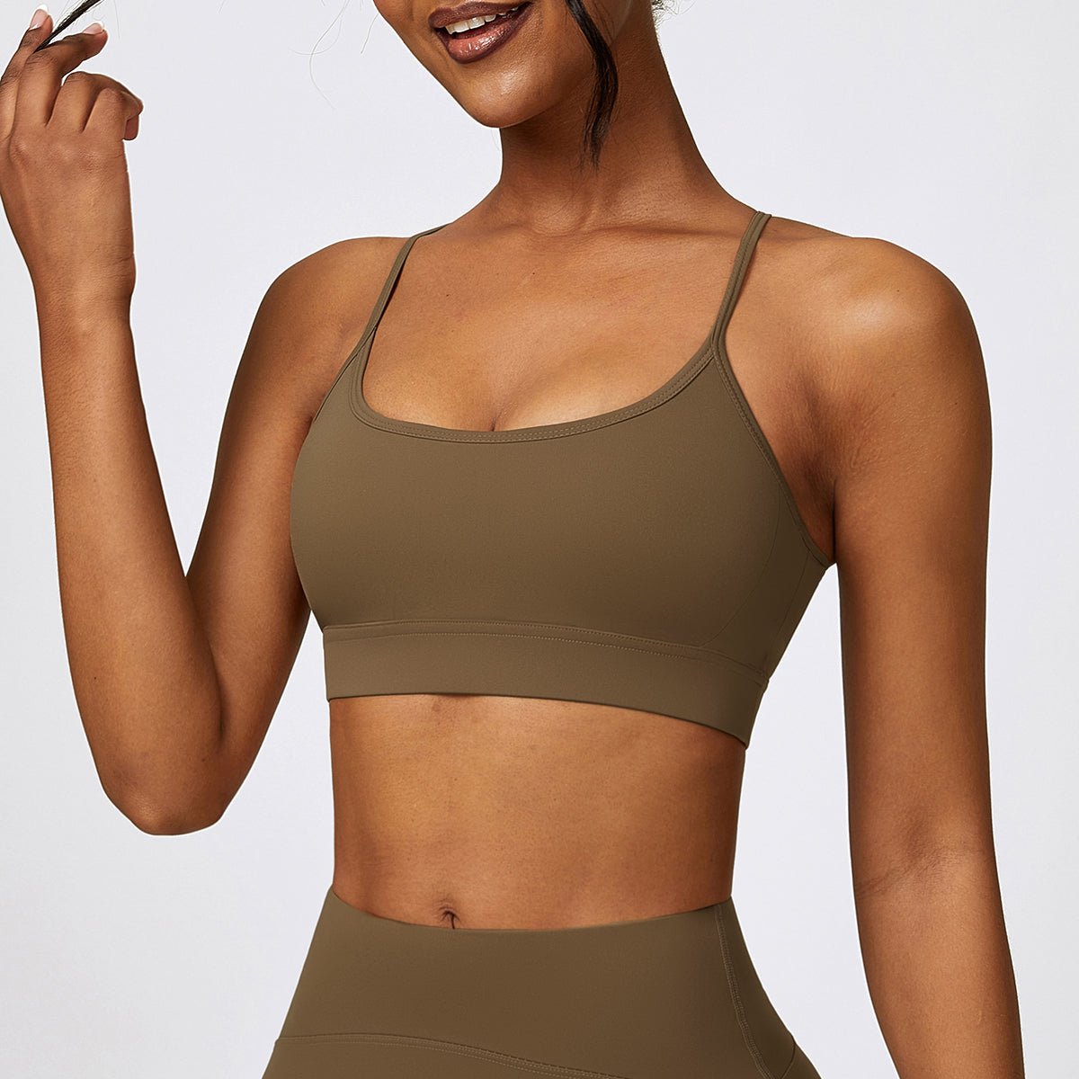 Cropped Sport Cami - Admiresty