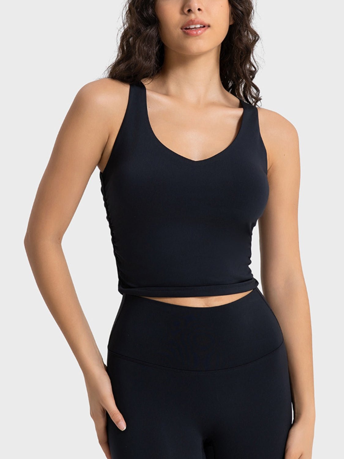 Cropped Sport Tank - Admiresty