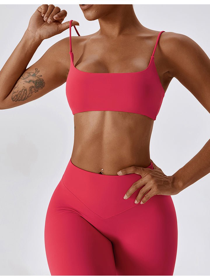 Cropped Sports Tank Top - Admiresty