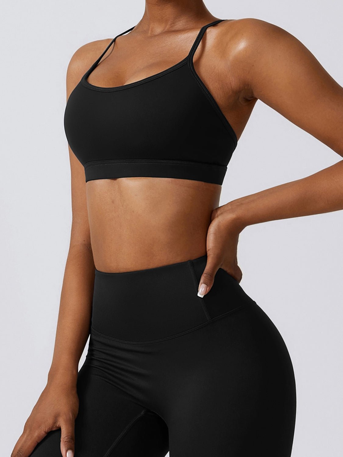 Cropped Sports Tank Top - Admiresty