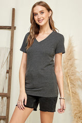 Culture Code V - Neck Short Sleeve T - Shirt - Admiresty