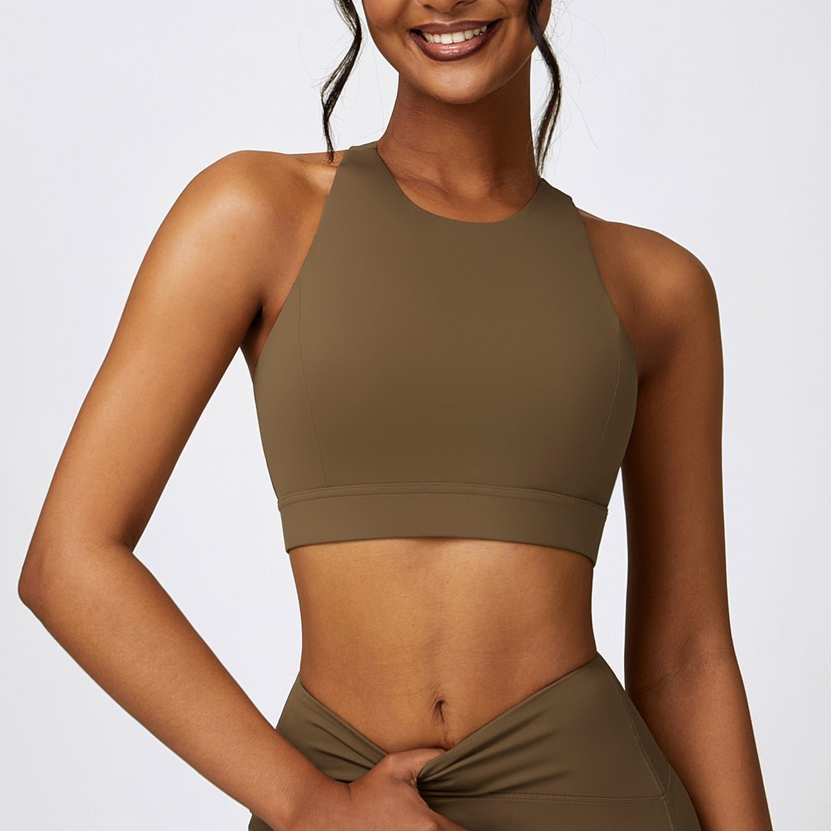 Cutout Racerback Sport Tank - Admiresty