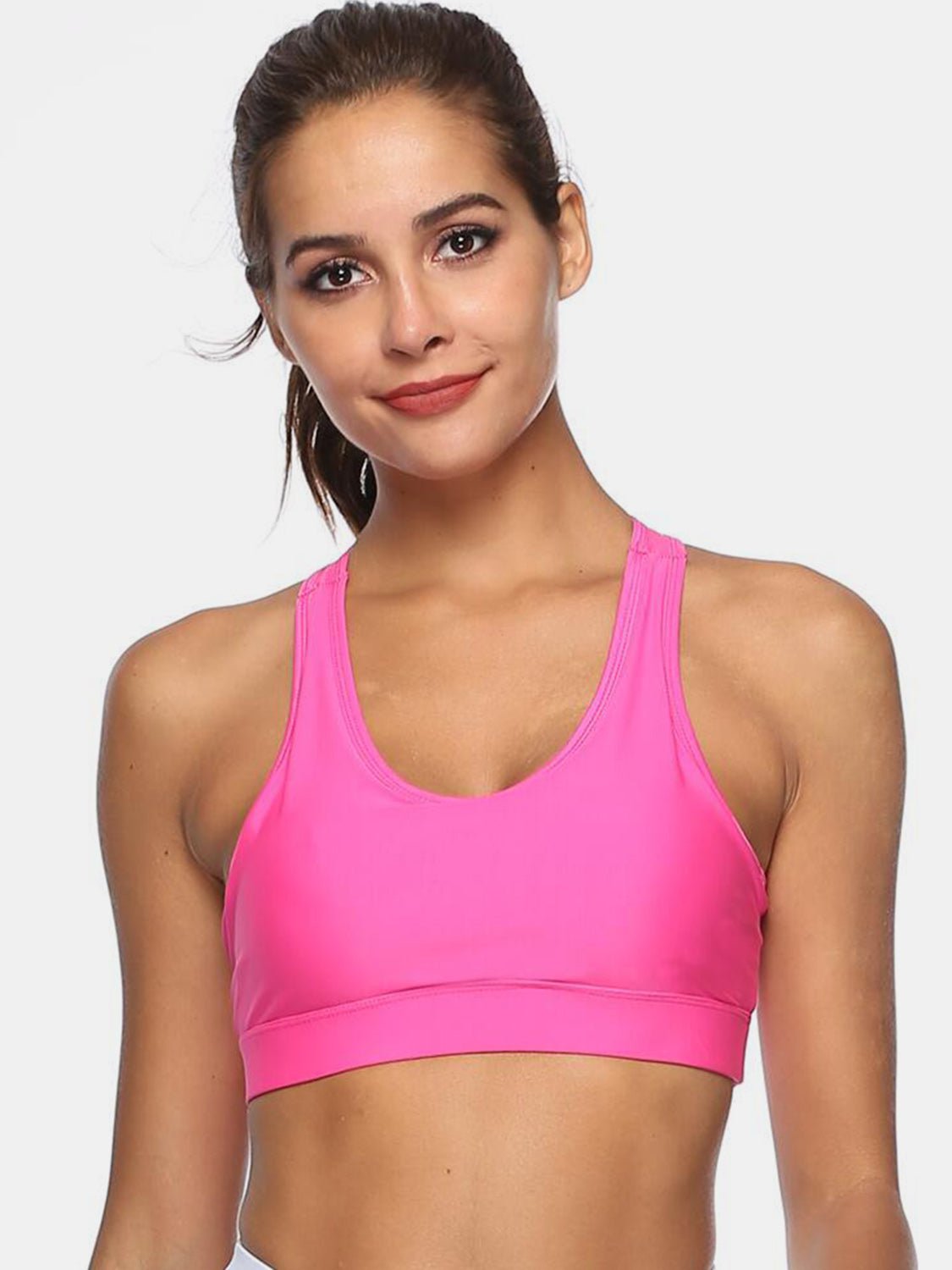 Cutout Scoop Neck Active Tank - Admiresty