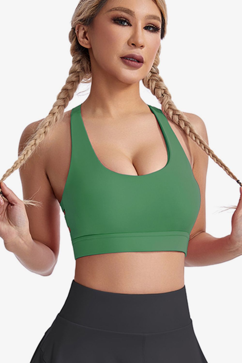 Cutout Sports Bra - Admiresty