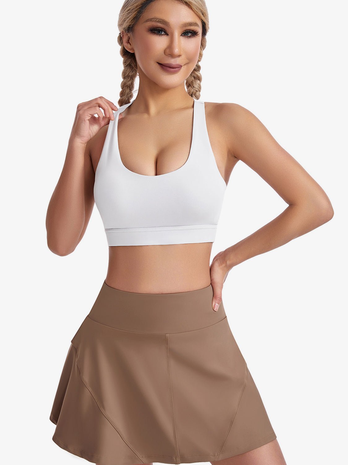 Cutout Sports Bra - Admiresty