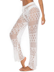 Cutout Straight Swim Pants - Admiresty