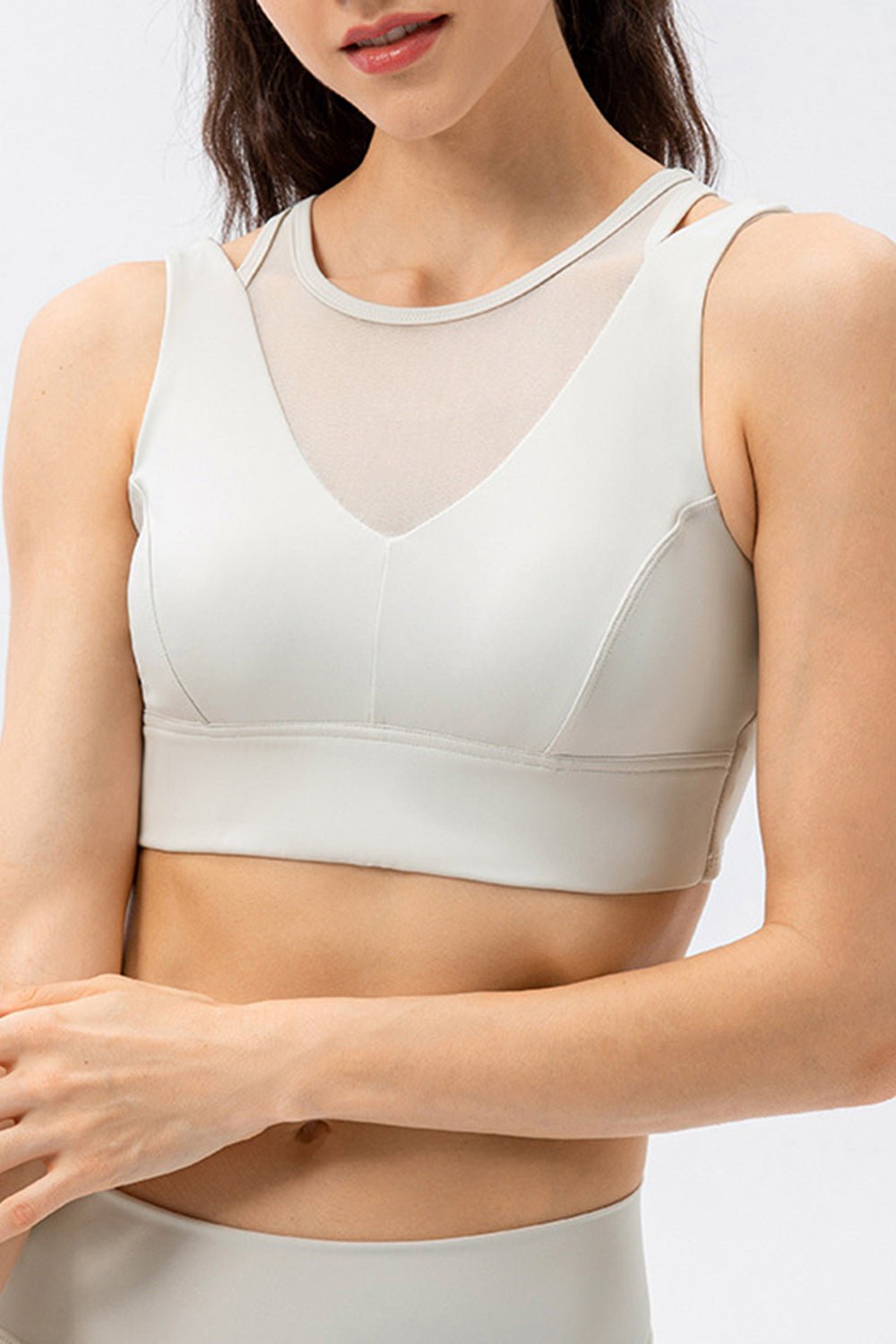 Cutout Wide Strap Active Tank - Admiresty