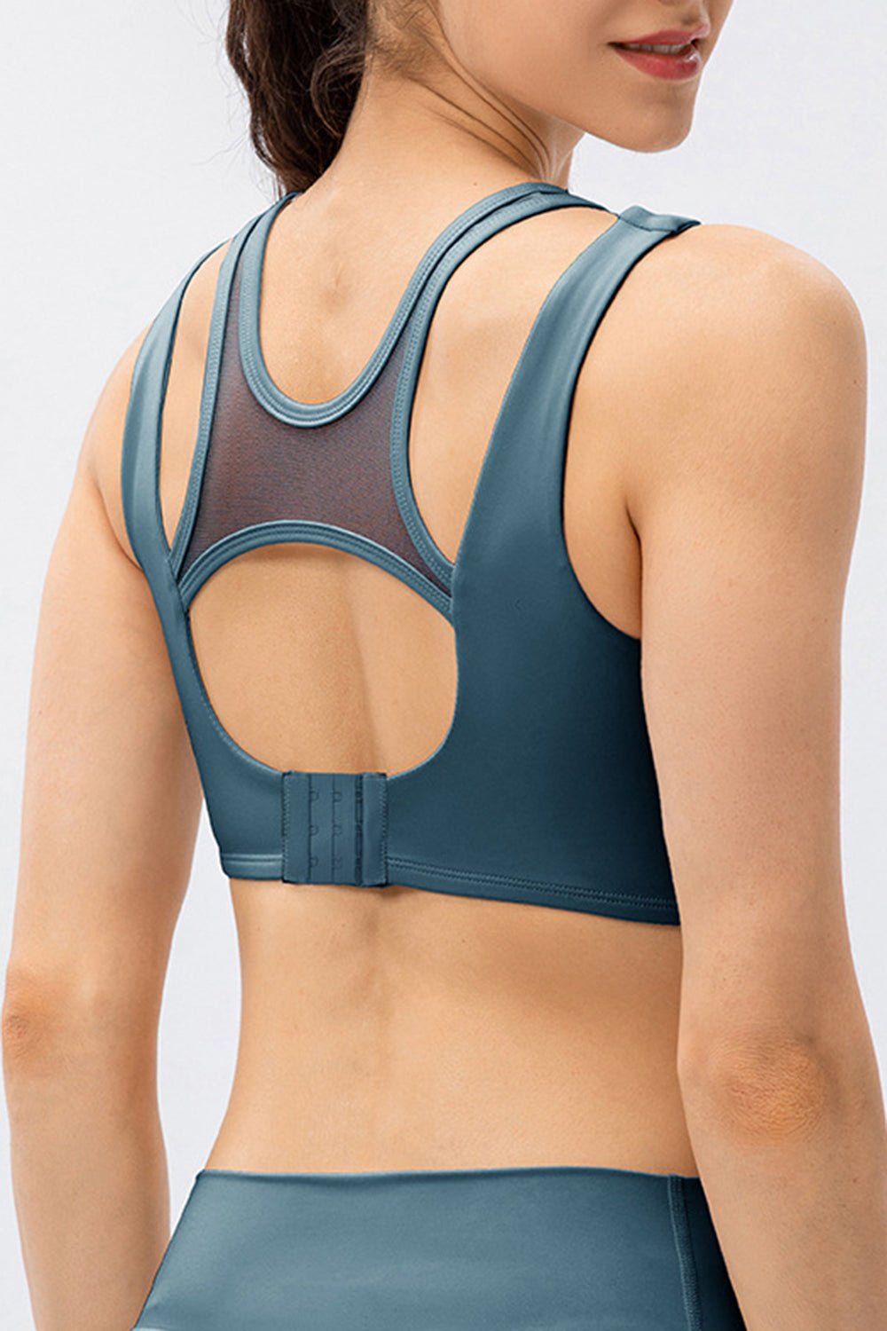 Cutout Wide Strap Active Tank - Admiresty